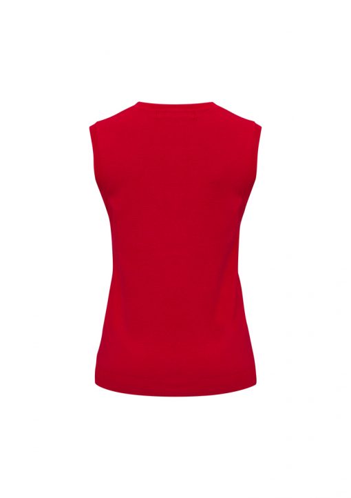 Ladies V-Neck Vest - Image 3