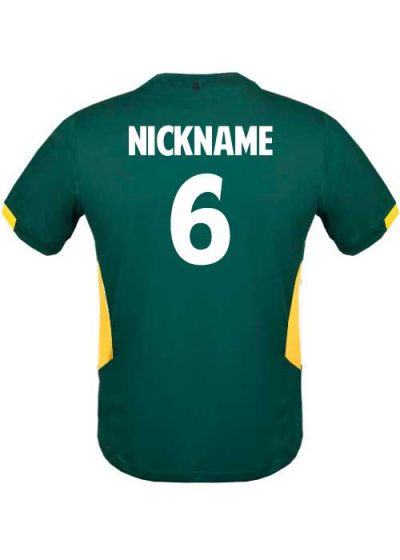 Green & Gold Oztag Shirt
