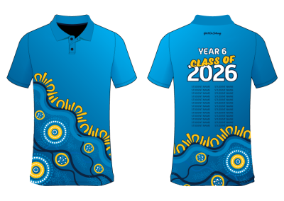 Sublimation school polo shirt design 2026 australia